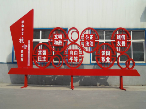 长阳标识标牌制作材料分类及形态分类。