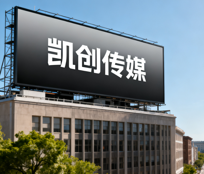 长阳户外广告牌的设计与制作
