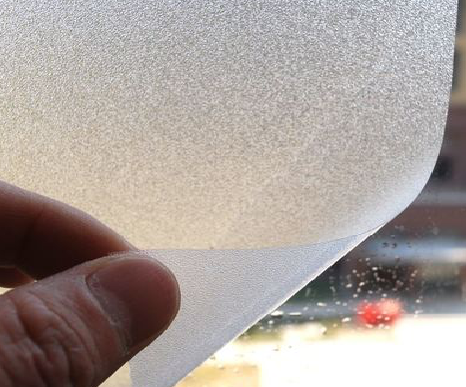 长阳玻璃门外面粘广告用什么材料好？