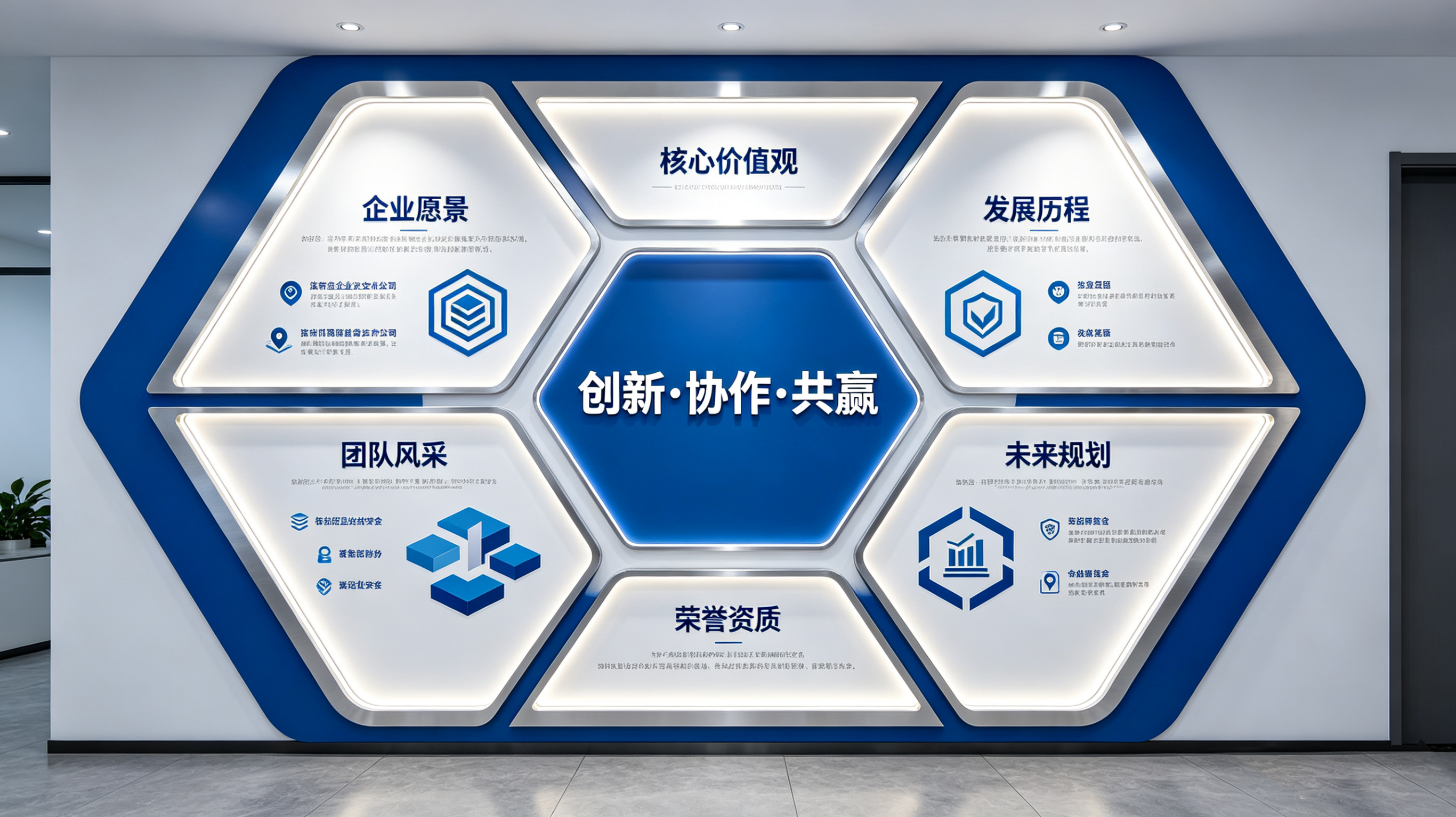 长阳企业文化墙六边形避坑指南（新手常犯5个错误）